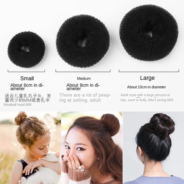 New Fashion Elegant Girl Magic Shape Making Ring Donut Hair Ring Fashion  Hairpin Hair Styling Tool Accessories - AliExpress