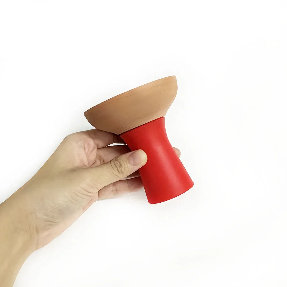 Premium clay phunnel hookah bowl colorful silicone shisha bowl for chicha narguile smoking accessories