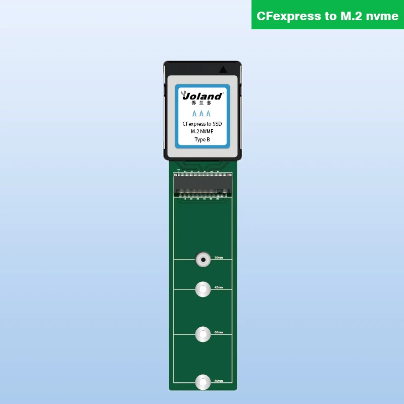 

CFexpress To SSD M.2 NVMe Expansion Card CF Adapter Storage Card CFexpress To M.2 Nvme SSD Memory Adapter Card