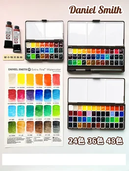 Vernice ad acquerello originale Daniel Smith per principianti 24/36/48 colori aquarela Dispensing Palette forniture artistiche per artisti professionisti