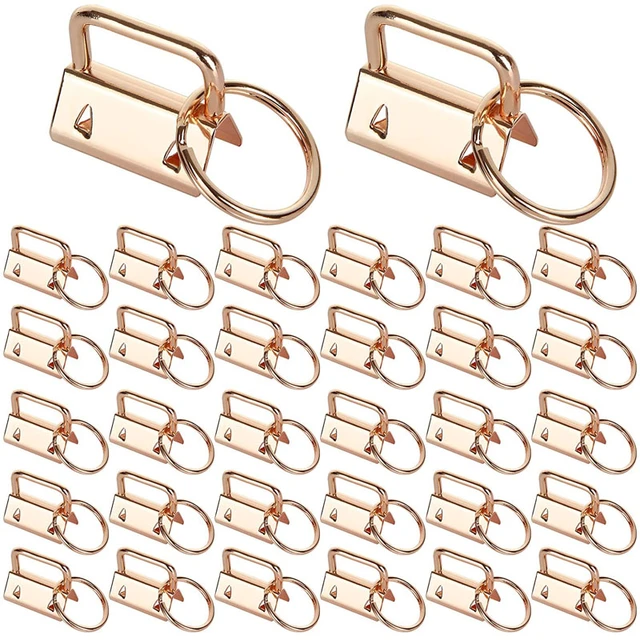 40pcs 1 Inch for KEY Fob Hardware with for KEY Rings Set for Bag