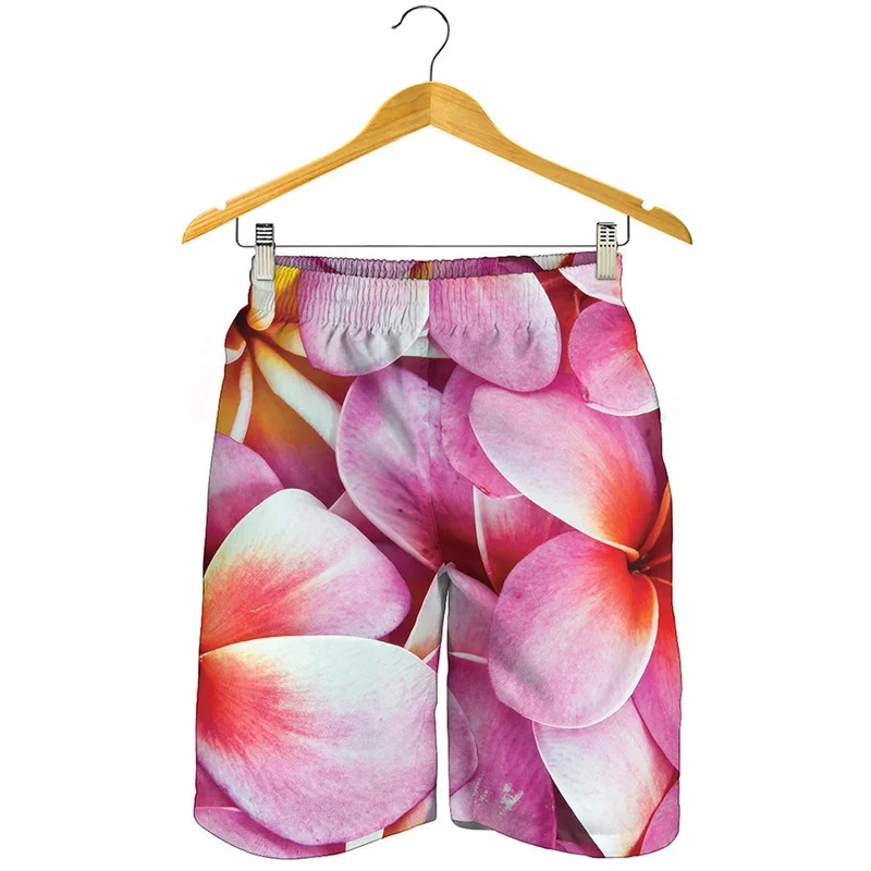 Fashion 3d Print Amaryllis Flower Beach Shorts Men Women Summer Beach Short Pants Vacation Swim Trunks Surfing Board Shorts 3