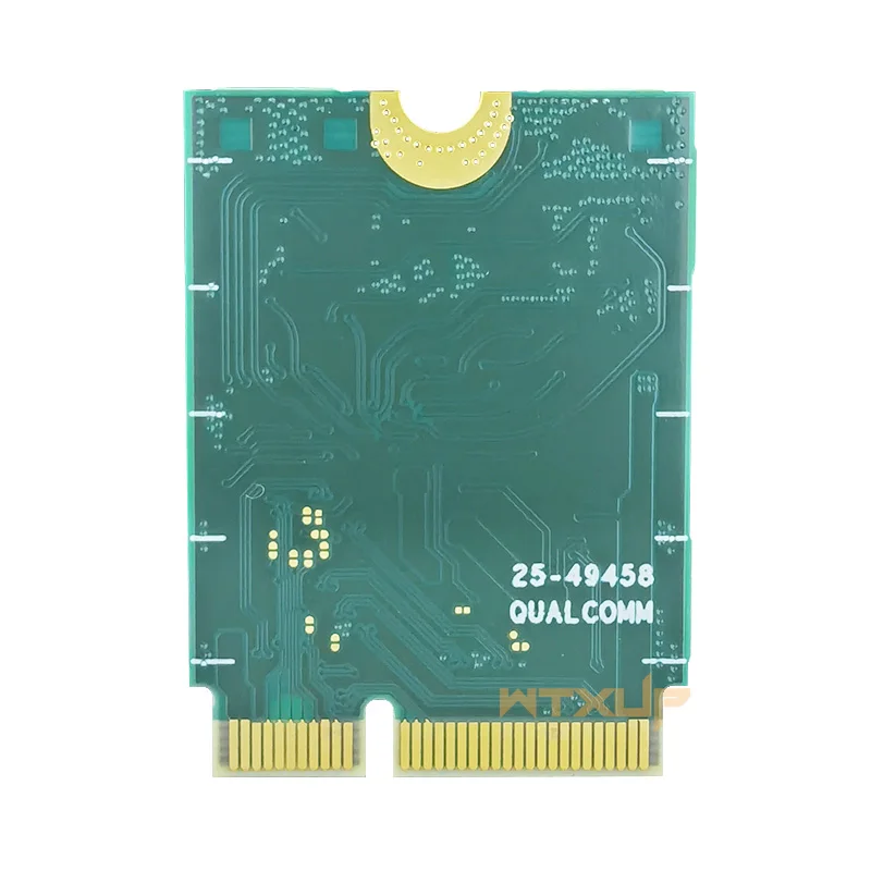 QCNCM865 트라이 밴드 블루투스 5.3, 와이파이 7 네트워크 카드, 802.11AX AC, 윈도우 11 용, 최대 5.8 Gbps, 4K QAM
