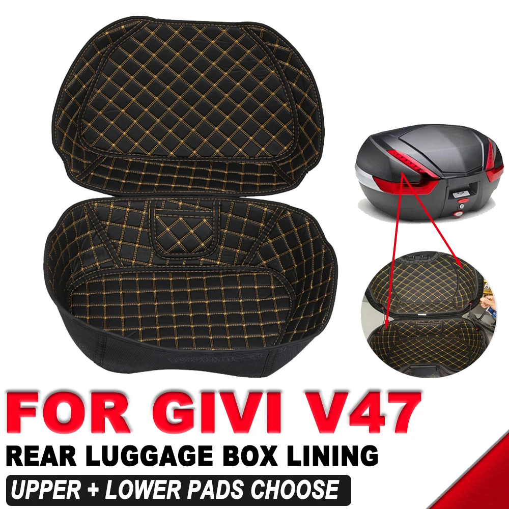 For GIVI Accessories Rear Luggage Storage Box Liner Pad Rear Seat Bag Inner Tail Case Trunk Lining Protector -
