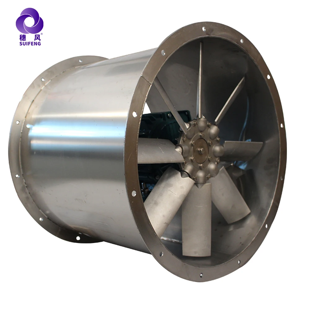 

Explosion proof exhaust vertical flow fan