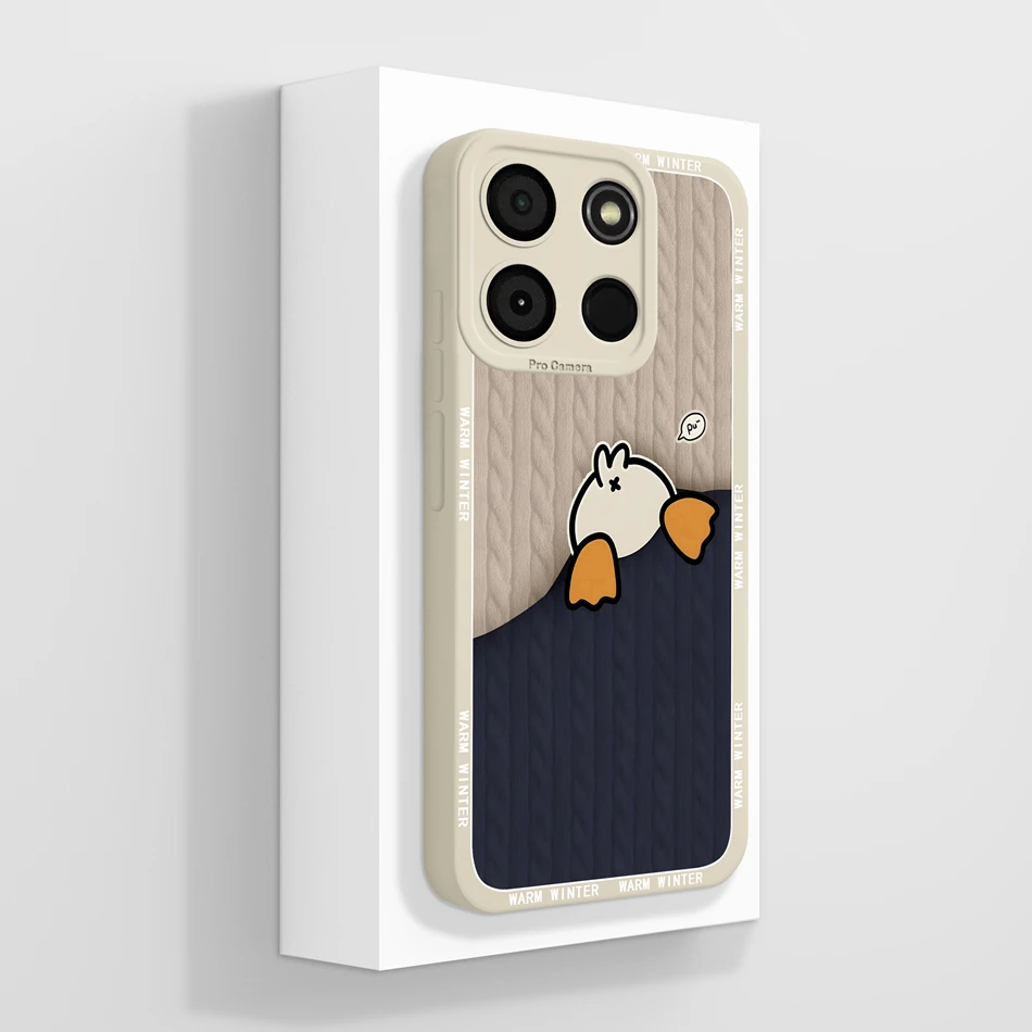 Astronaut Cartoon Fashion Soft Liquid Silicone Shockproof Phone Case Back Cover Shell