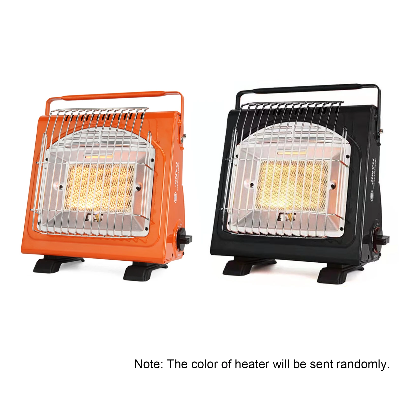 1.7KW Portable Heater Multifunctional Gas Heater Ceramic Heater Adjustable  Iron Stove Heater for Outdoors Camping Tent Picnic