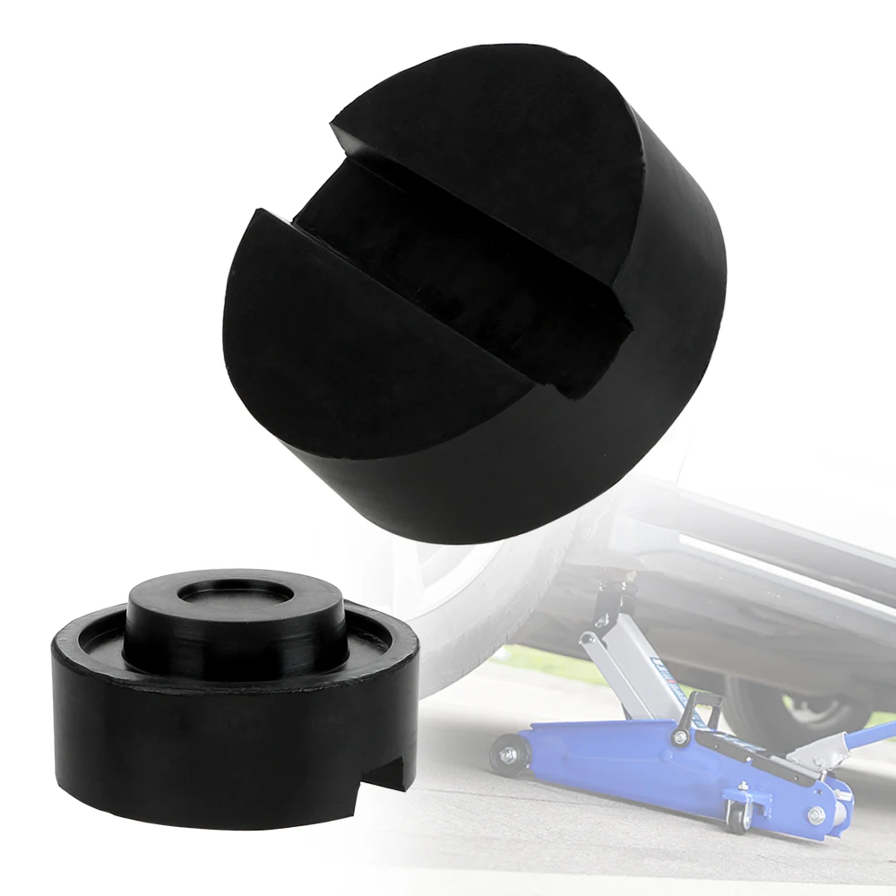 

Slotted Floor Jack Pad Car Removal Tool Rubber Car Jack Support Block Car Removal Tool Repair Tools