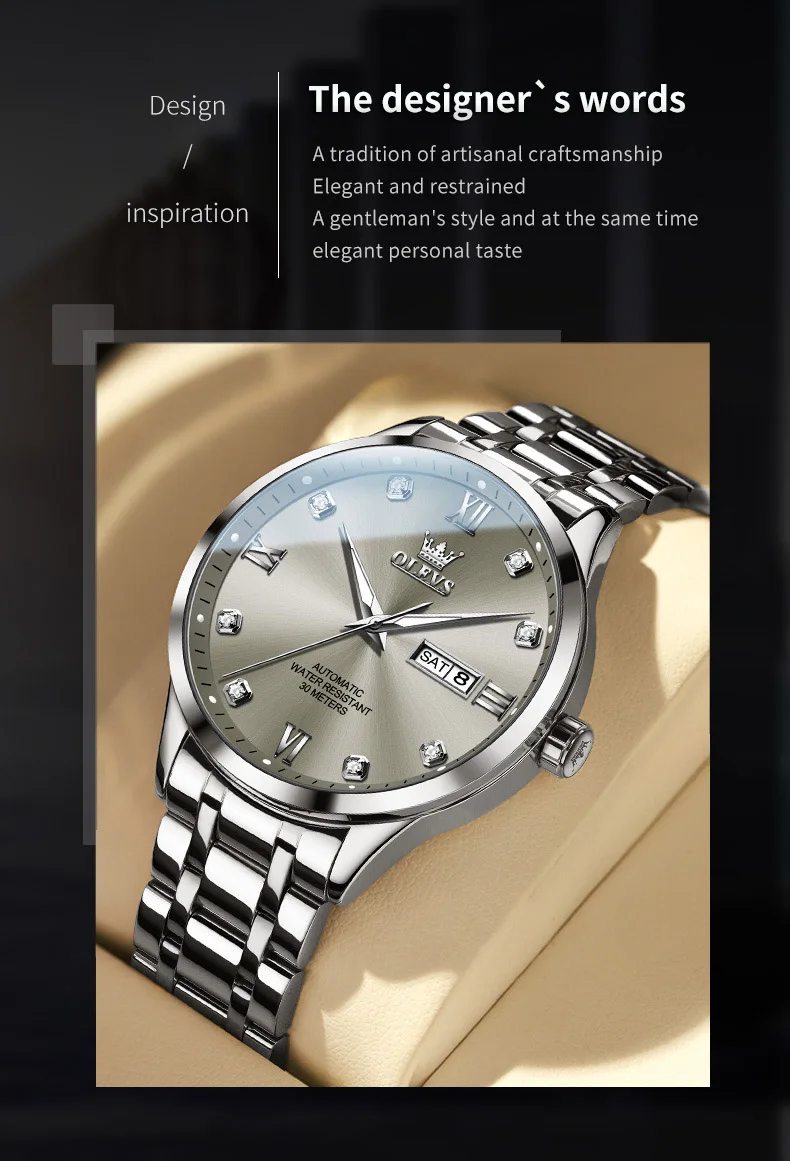 OLEVS 9946 Automatic Mechanical Watch description image 4