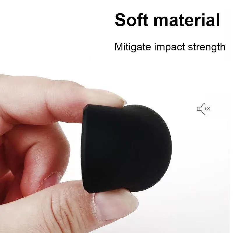 Xiaomi Mijia Door Stops Rubber Wall Protectors Guards Self Adhesive Door Handle Bumper Stoppers Protective Plug Non-slip Muffler