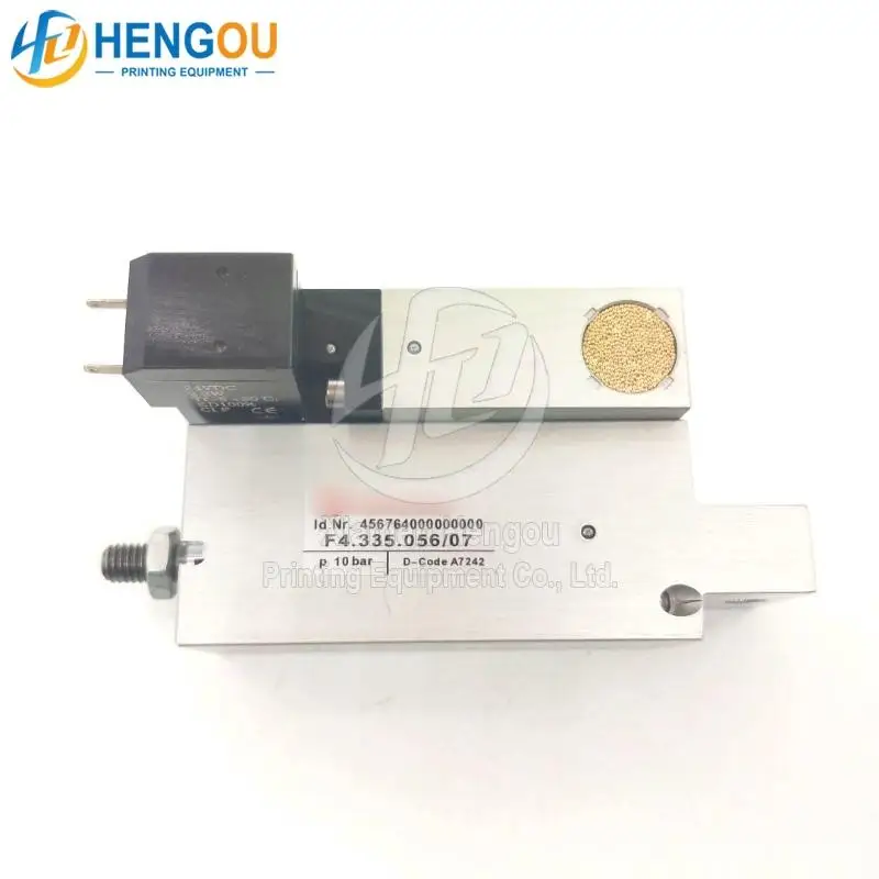 

Good quality F4.335.056 Pneumatic Cylinder Ink Roll Clutch Solenoid Valve For Heidelberg XL105 Machine Spare Parts