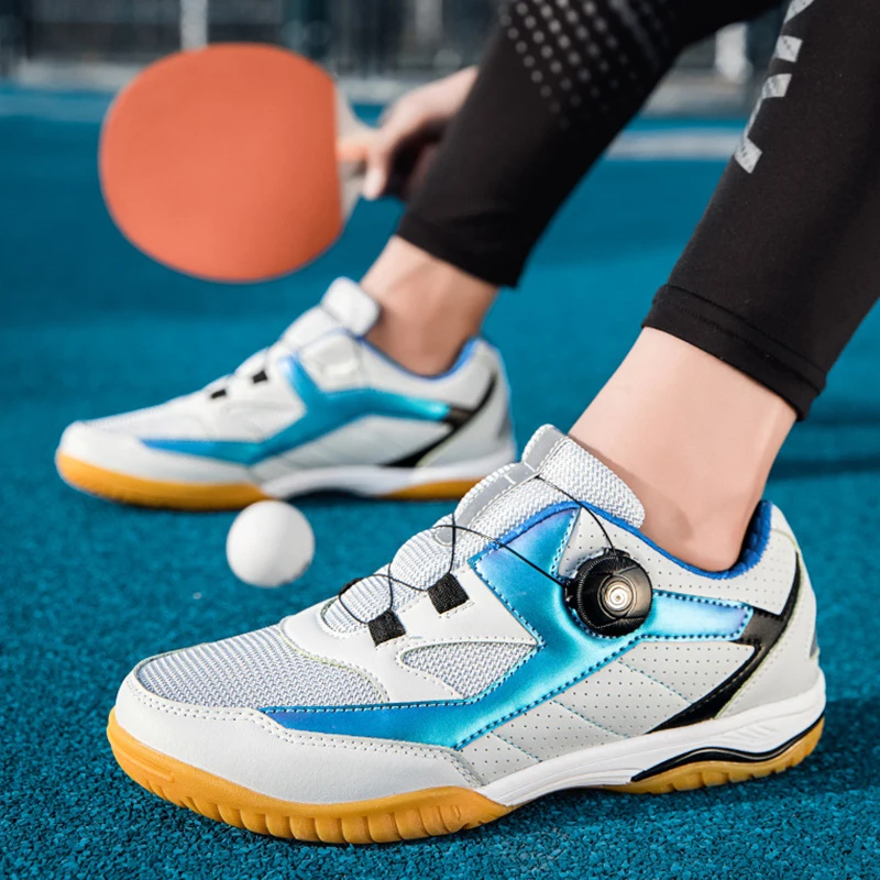 

Badminton Sports Shoes Women Men Table Tennis Comprehensive Training Shoes Mesh Breathability Non-slip Professional Sneakers