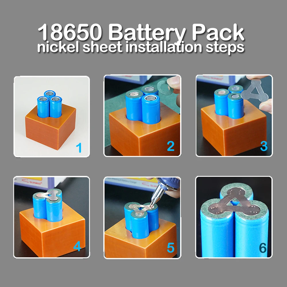Nickel Tape Strip 30pcs/pack 0.12mm Thickness For 18650 Battery Spot Welding Nickel Plated Connector