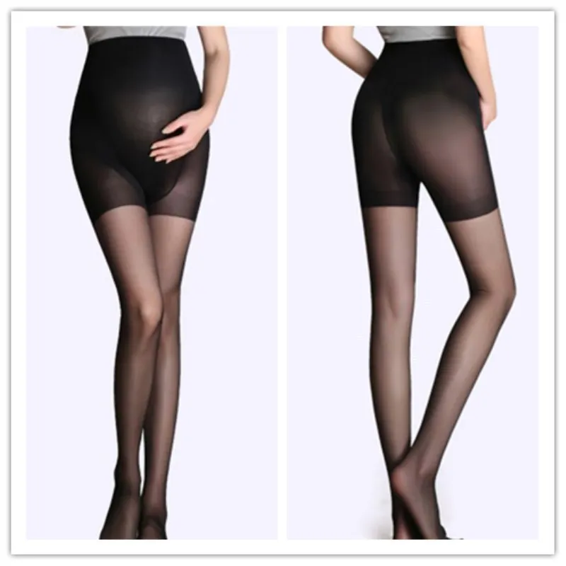 1pc Adjustable Maternity Leggings Pregnancy Clothes Maternity Pants Pregnant Women Pantyhose Silk Stockings Maternity Clothes 2