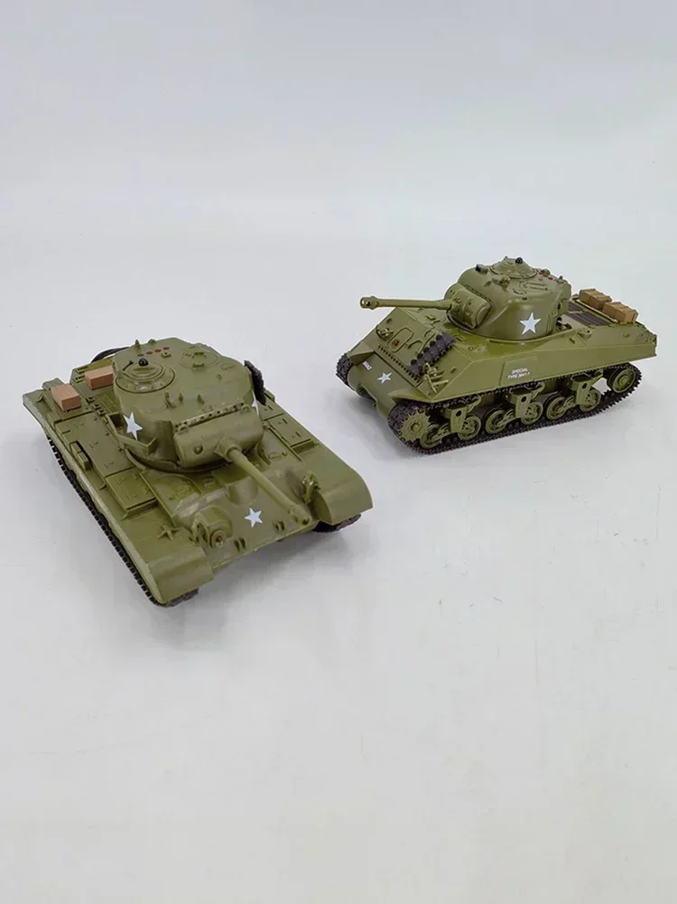 Henglong 1/30 셔먼 대 퍼싱 적외선 배틀 탱크, Rc 배틀 팬저 리모컨, 미국 탱크 장난감 선물, 2.4ghz