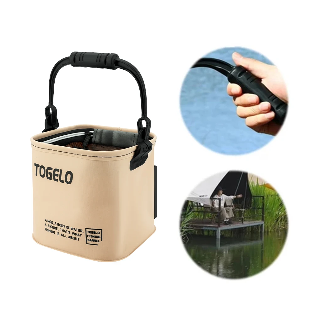 Seau de pêche 8L et 13L - Organisation matériel de pêche - Accessoires et équipement complet
