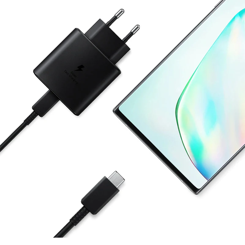 High-Speed 45W USB-C Charger with EU Adapter and Cable