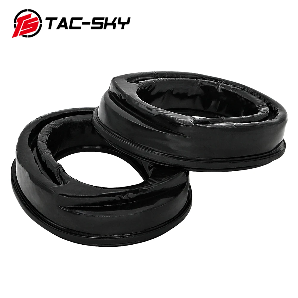 TAC-SKY  COMTAC Series Military Tactical Headphones Earmuffs Replacement Accessories Sight Silicone Earmuffs Ear Pads