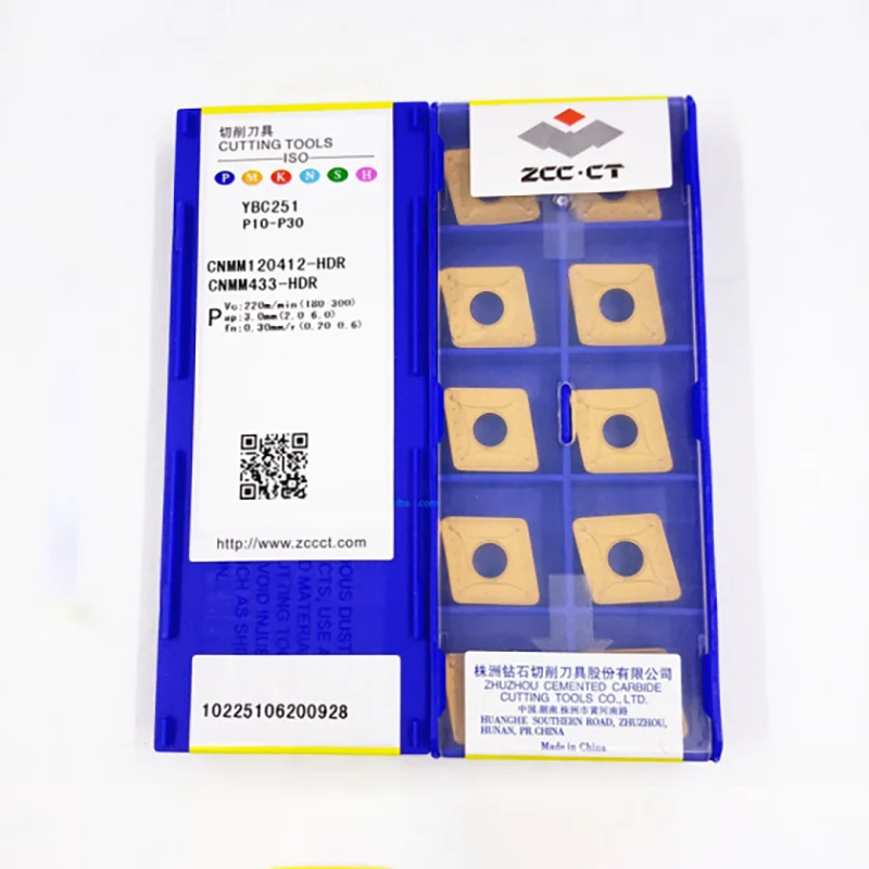 ZCC CT CNMM120412-HDR CNMM120412-DR CNMM 120412 Roughing & Gravity