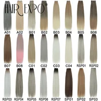 Mèches synthétiques lisses Bio 26 pouces, Extensions capillaires naturelles douces et résistantes à la chaleur, tissage de protéines 2