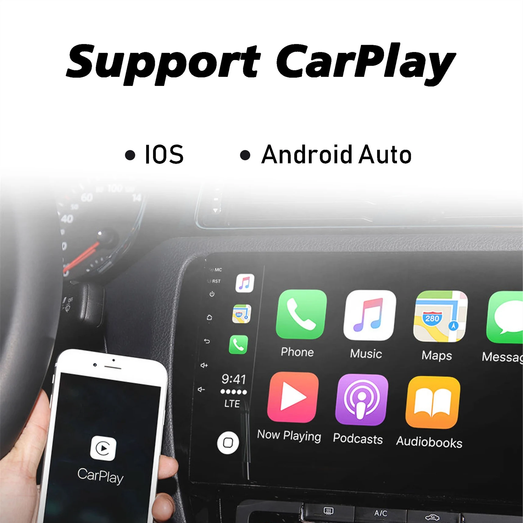 Car Radio for Citroen C3-2 Din Android Multimedia GPS Navigation Carplay Android Auto Head Unit Stereo Autoradio 4G
