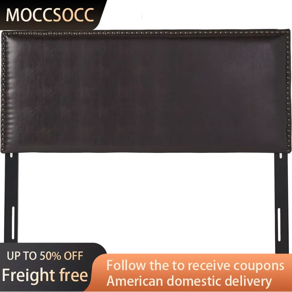 

Leather Headboard Self-adhesive Bed Headboard for Wall Queen / Full Brown Freight Free Single Bed Headboards Double Upholstered