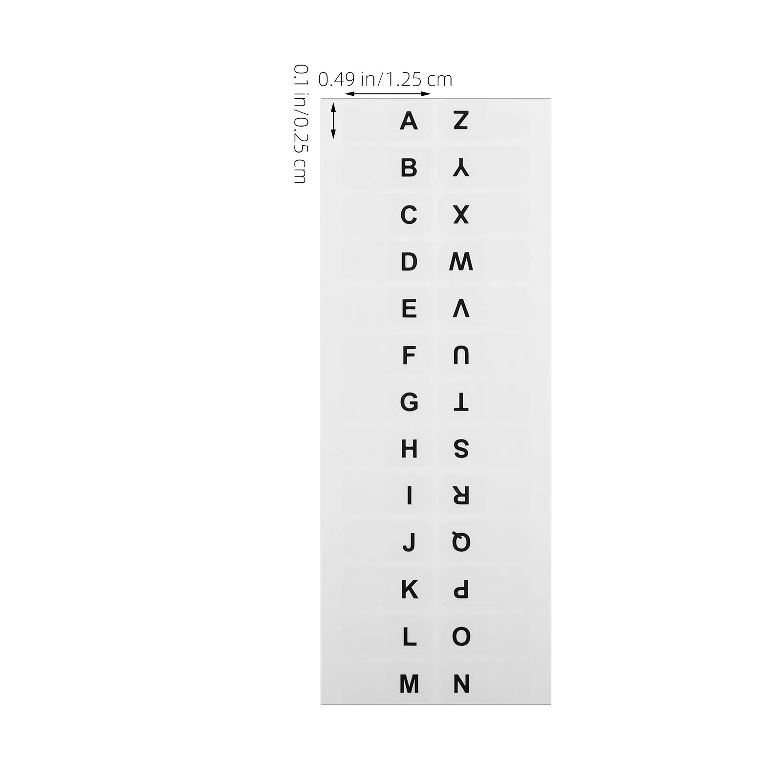 14장 알파벳 페이지 마커, 노트북, 바인더, 인덱싱 북마크, 사무실 및 가정 정리용 자가 접착식 스티커 탭
