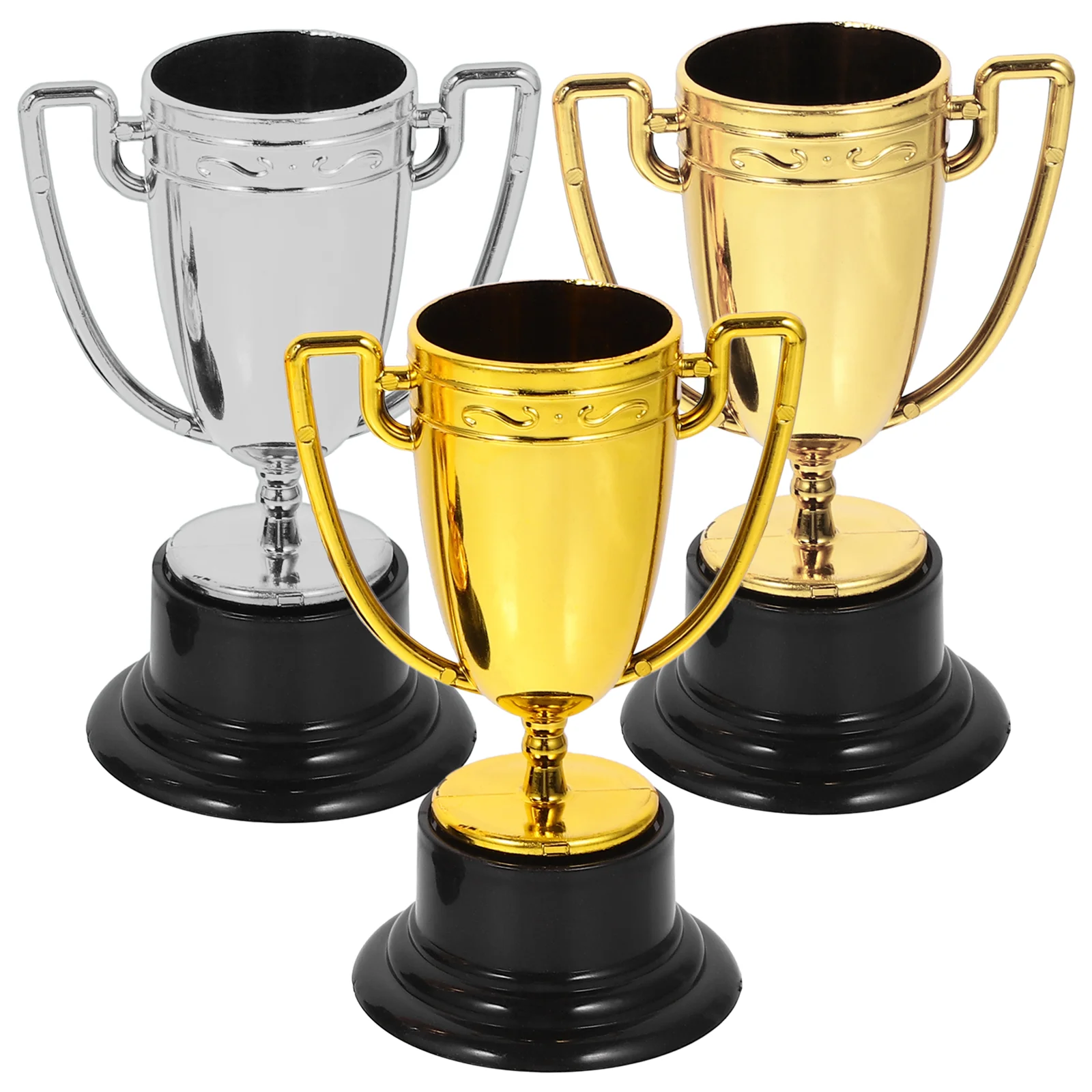 Mini Trophies Plastic Trophy Award Inch Trophy Cups Custom Trophies Party Favors Props Winning Prizes Prizes Adults Kids