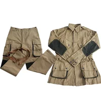 WW2 Jacket M42 Uniform Retro Airborne Paratrooper Cycling Jackets and Pants US Soldiers WW2 Uniform 1