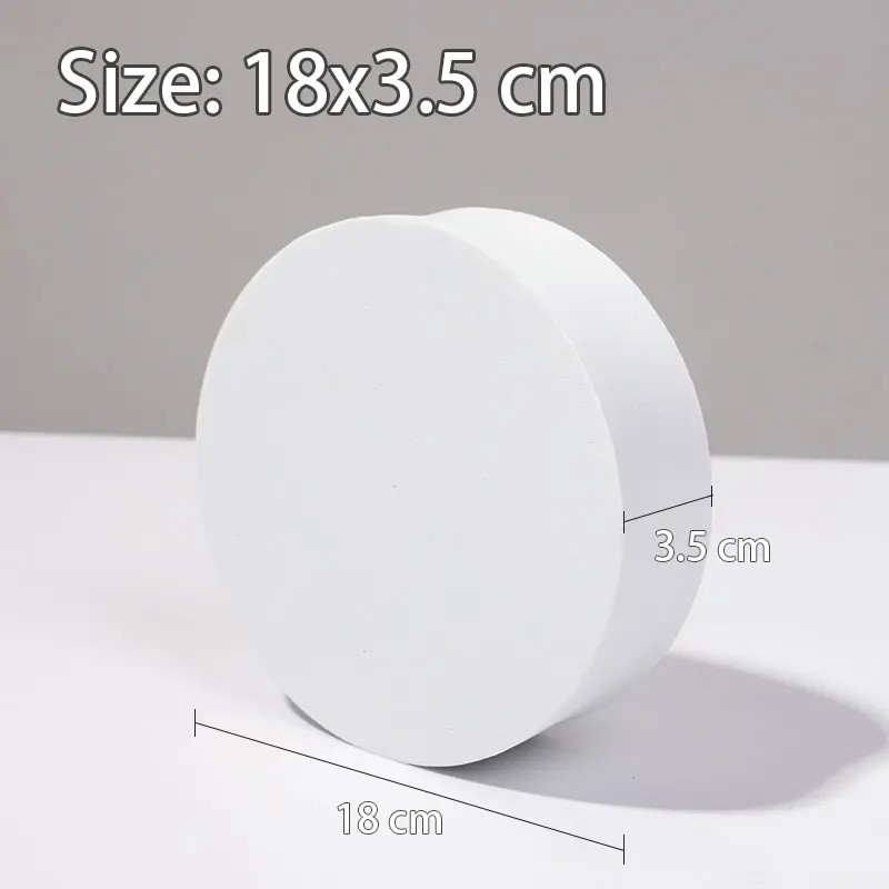White 18x3.5 CM