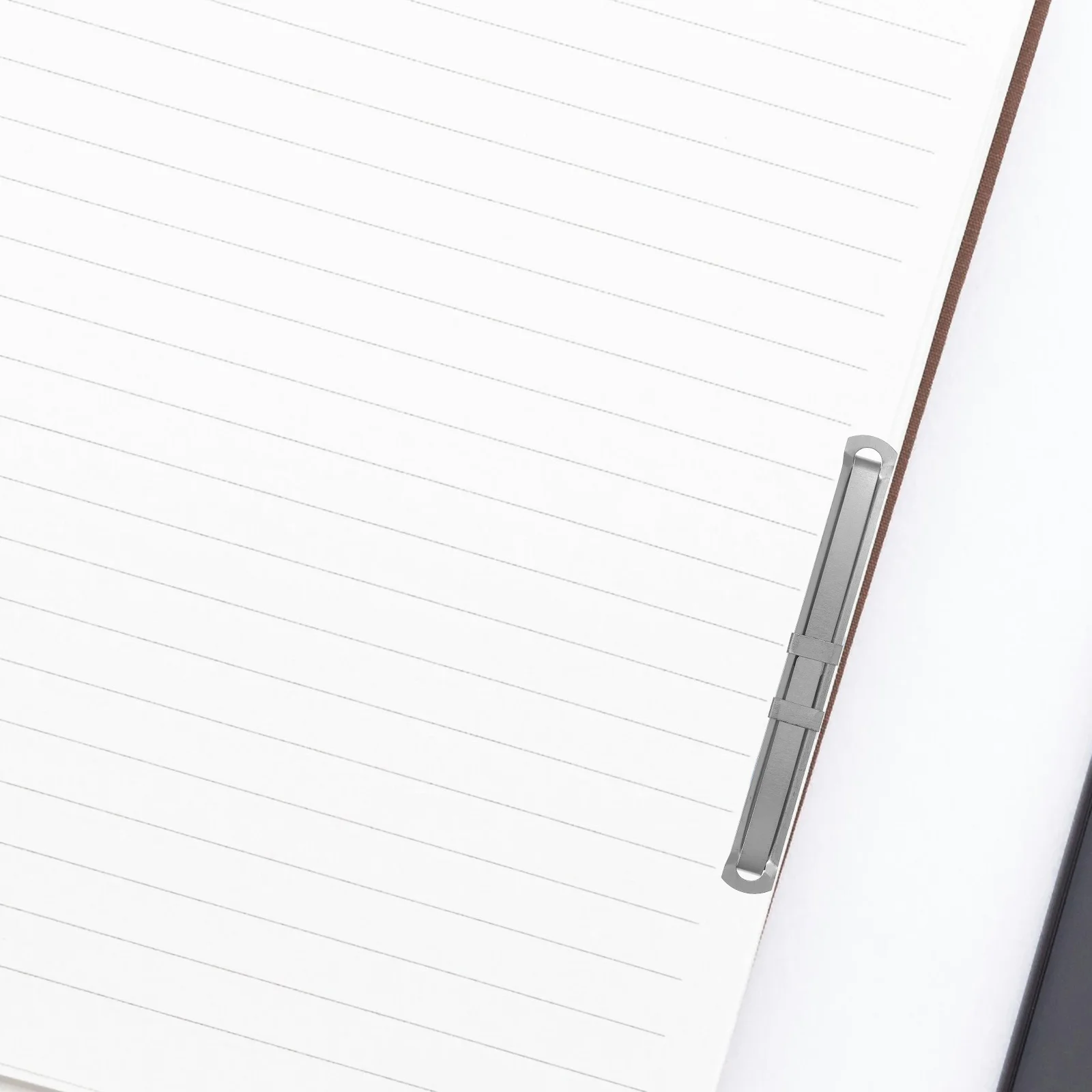 50 Pcs Metal Binding Spines Sturdy Office File Binder Strips Prong Paper Fasteners Folder Accessories Notebook Coils