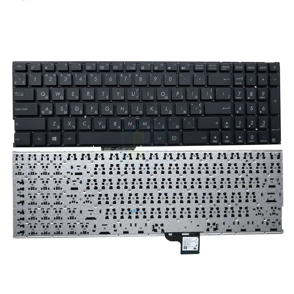 

Клавиатура XIN-Russian-US для ноутбука Asus UX510U UX510 V510UX UX510UA V510U u5000u UX510UW без подсветки