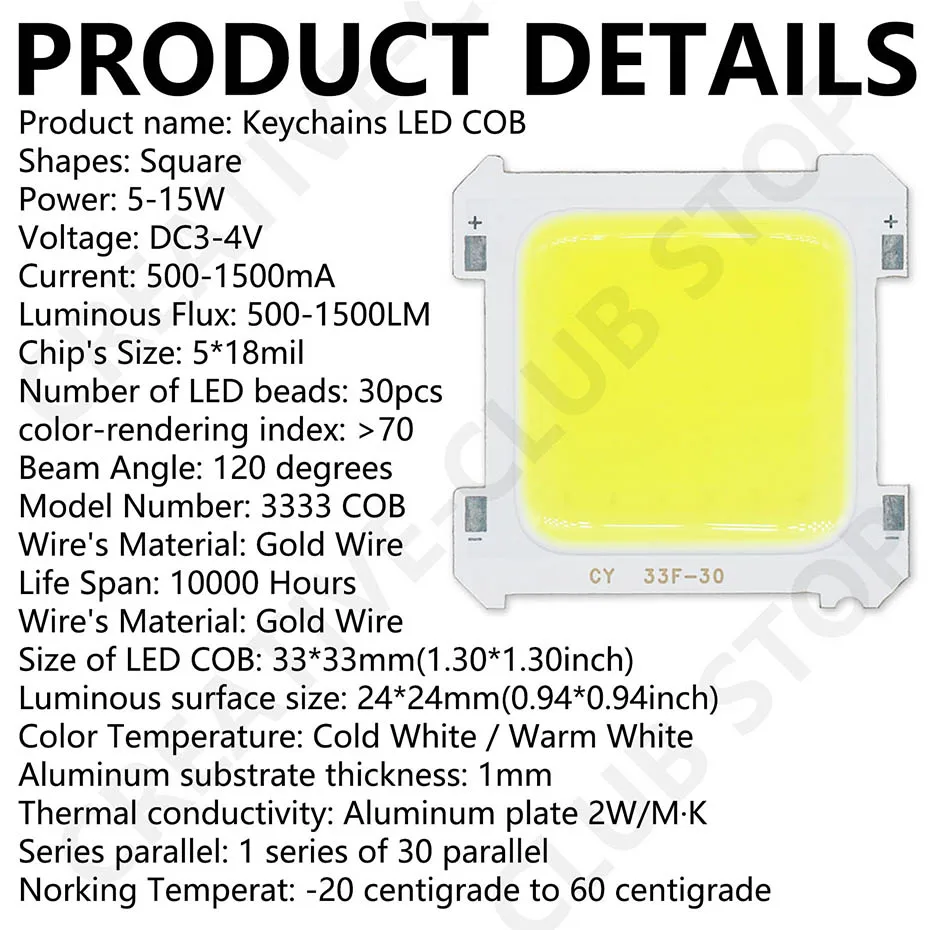 5W LED COB Integrierte Chip Hohe Helligkeit Kalt Und Warm Tragbare Camping Licht Scheinwerfer Rohr Licht Wartung Zubehör – Detail 2