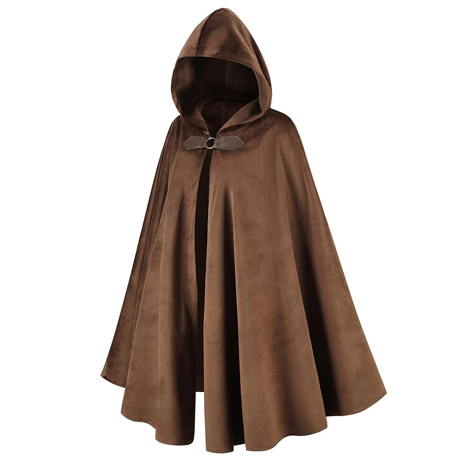 Kinder mittelalter liche Renaissance Retro Umhang Halloween Thema Party Karneval Ritter Cosplay verkleiden Kostüm Vintage Samt Kapuze Umhang – Detail 3