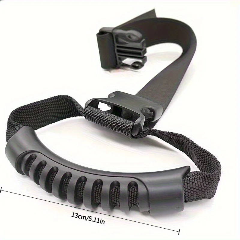 Ergonomic Car Door Handle Assist with Adjustable Strap and Secure Buckle - Safety Accessory