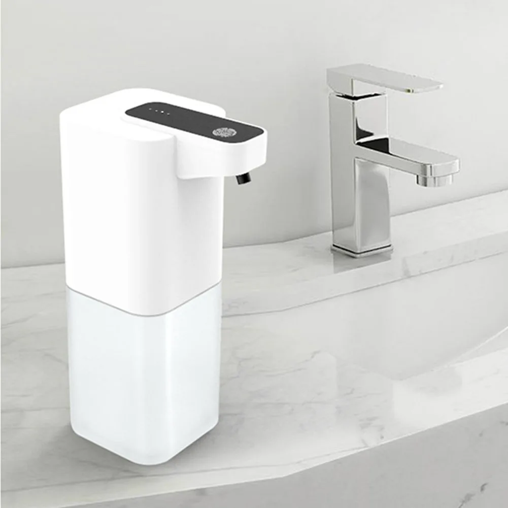 400ML Automatic Liquid Soap Machine Intelligent Charging Foaming Dispenser Wall Mounted Touchless Sensor for Bathroom School 5