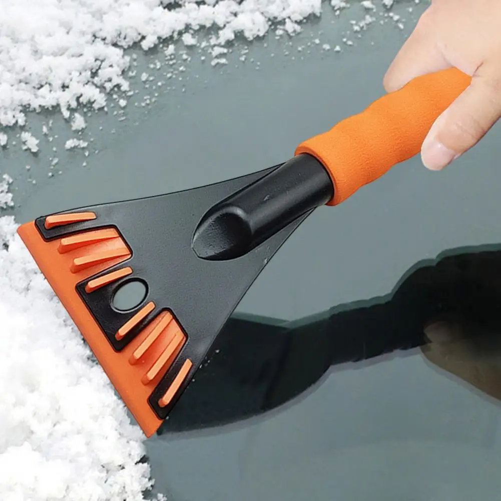 Car Windshield Snow Remover Car Snow Shovel Durable Ice Scraper with Non-slip Handle for Windscreen Sturdy for Versatile