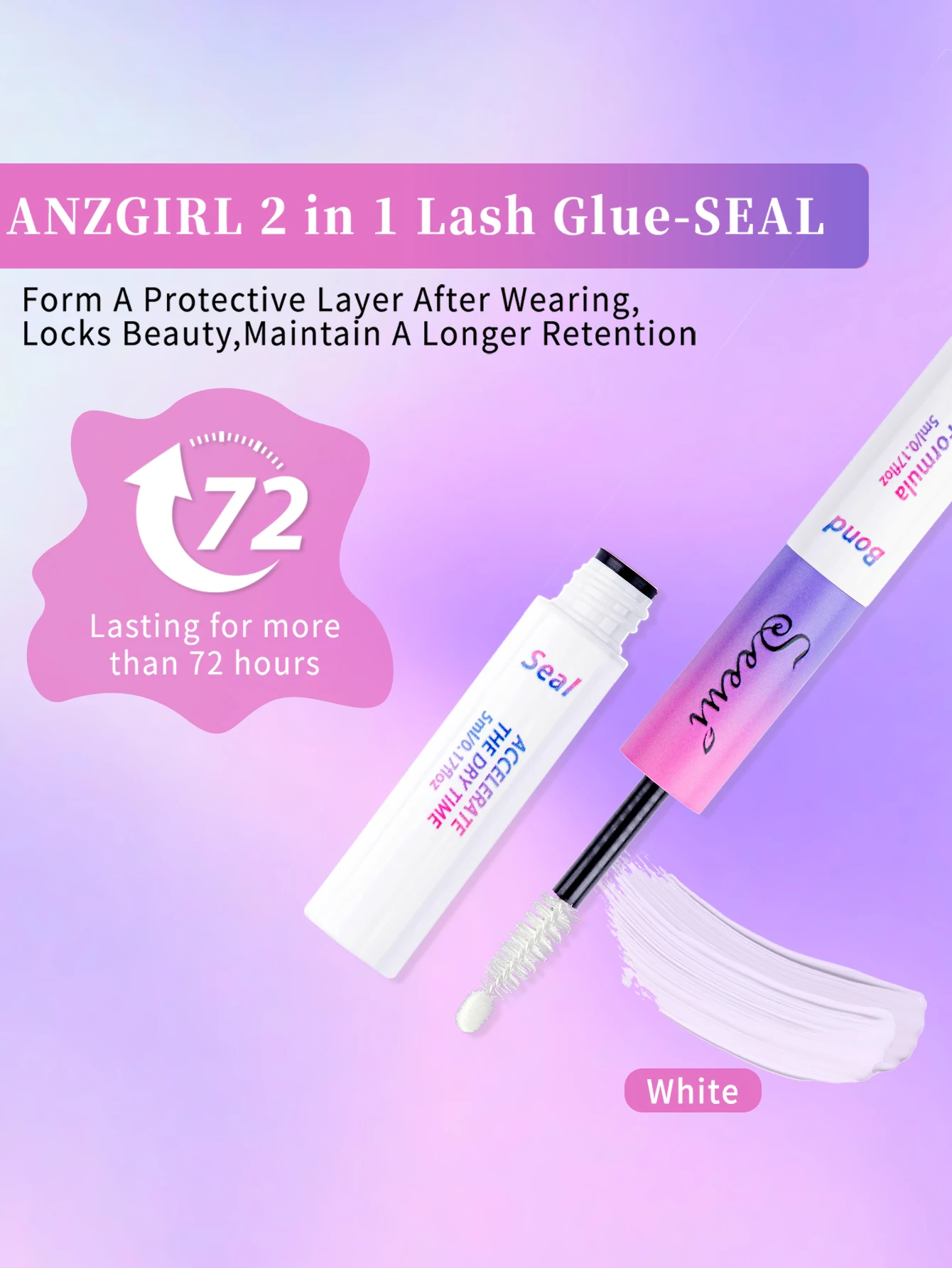 Eyelash Glue and Seal for Eyelash Clusters Strong Fixed Eyelash Glue Lasting Eyelash Glue Eyelash Extension tool 2