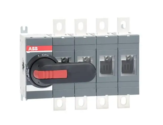 

Original ABB Disconnector OT400E04P 400A 4P