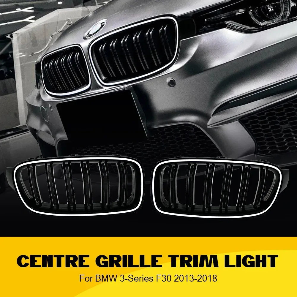 LED Light Grille For 3 Series 2013-2019 F30 F31 F35 330d 328i 335i 320d 340i Ca