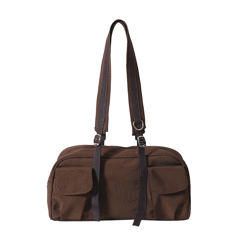 thumbnail image 1 of Bolsos de hombro casuales Oxford de alta calidad con cremallera sólida, bolsos portátiles de gran capacidad versátiles para mujeres, bolsos de mano de moda 2024 nuevos, 1 of 5