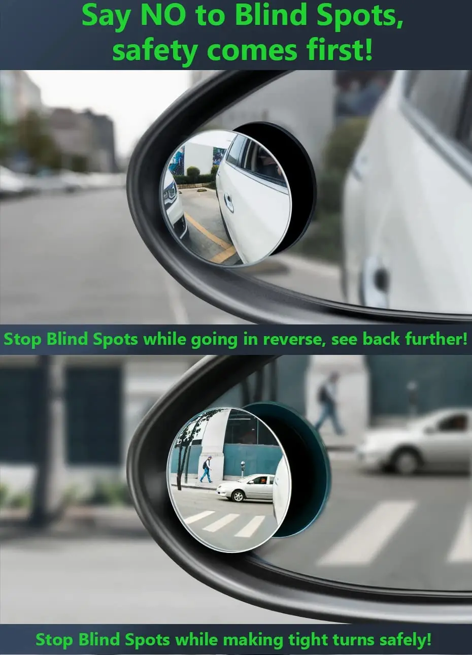 The No Blind Spot Rear View Mirror