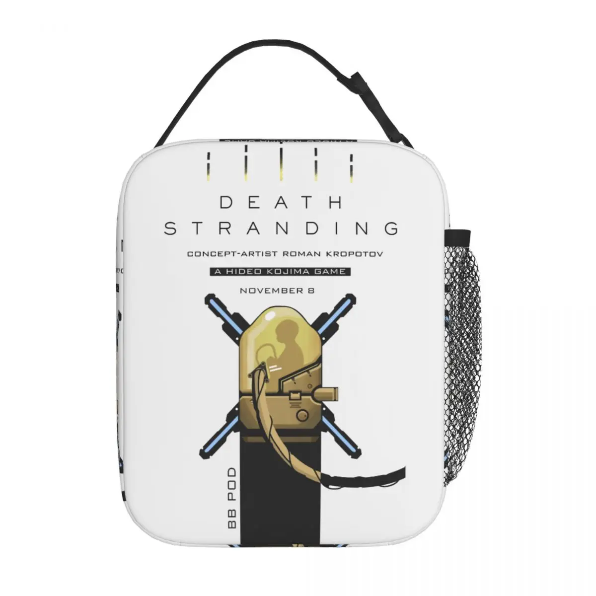 Death Stranding BB Pod 절연 도시락 가방 보온 가방 재사용 가능 ..