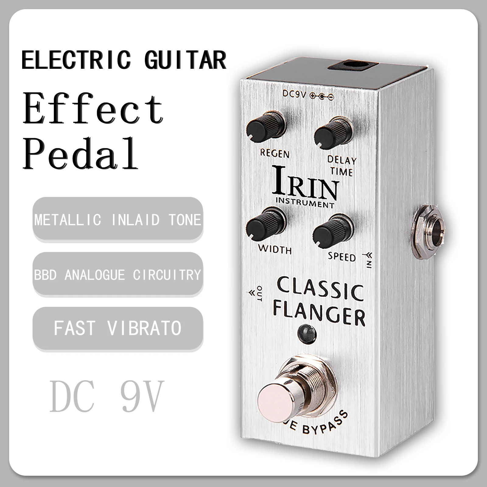 IRIN AN-13 Classic Flanger Electric Guitar Effect Pedal