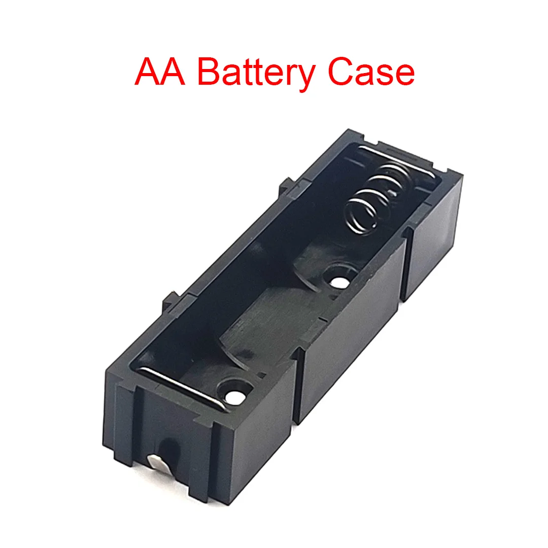 AA AAA splicable battery Holder AA battery box Weld-free lithium ...