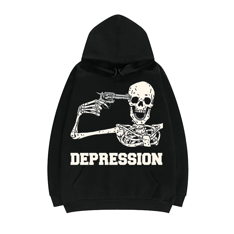 thumbnail image 1 of Sudadera de manga larga con capucha para mujer, ropa de calle informal con letras Punk de talla grande, Estilo Vintage, Ulzzang, gótico, de invierno, 1 of 3