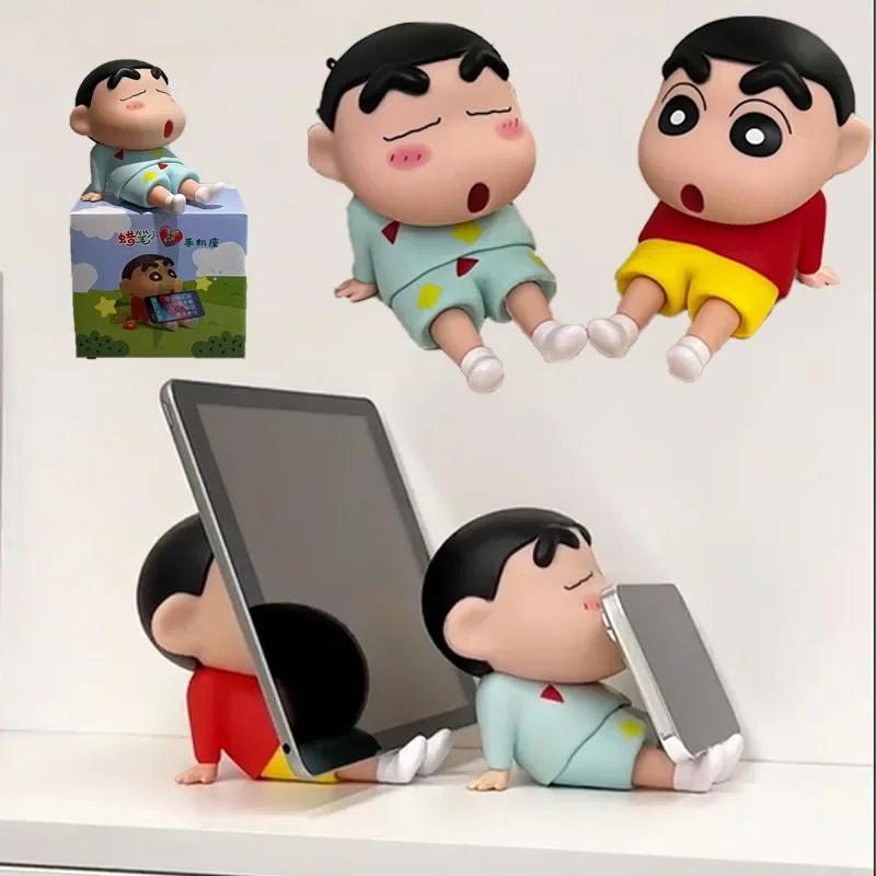 Crayon Shin-chan Universal Desk Phone Holder Mount Stand for Mobile Phone Holder Bracket Table Stand For Ipad Samsung IPhone