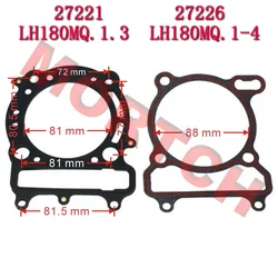 Linhai 400 LH180 cylinder gasket cylinder head gasket 27221,27226 LH180MQ.1.3 LH180MQ.1-4