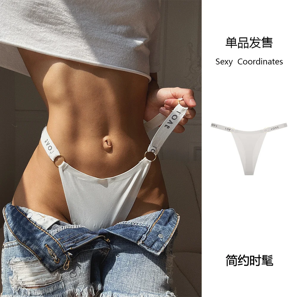 Tangas deportivas sin huellas para mujer, ropa interior Sexy transpirable,  cintura baja, algodón suave, entrepierna, bragas sin costuras - AliExpress