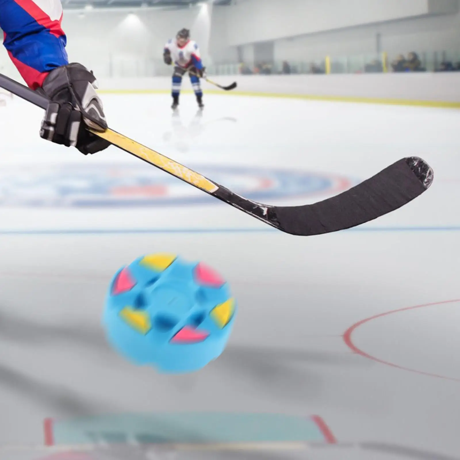 Inline Roller Hockey Puck Equipment Durable Multifunctional Street Hockey Puck for Indoor Outdoor Practicing 76mmx25mm